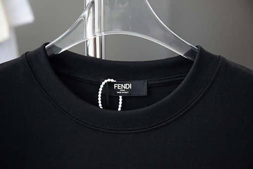 フェンディ ダブルプリントカラフルダブルF半袖Tシャツ