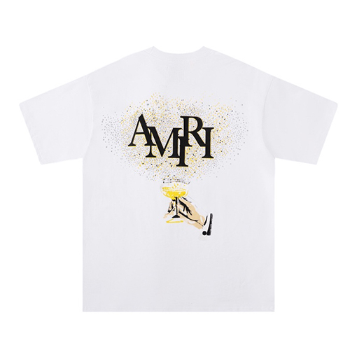 アミリスーパーコピー アルファベット半袖Tシャツ