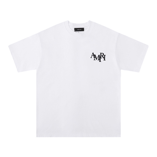 アミリスーパーコピー アルファベット半袖Tシャツ