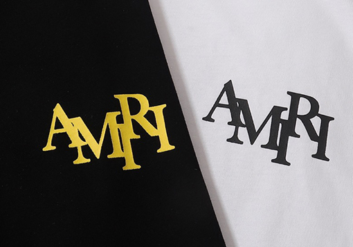 アミリスーパーコピー アルファベット半袖Tシャツ