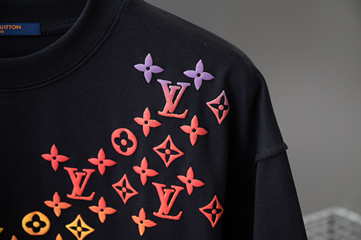 ルイヴィトンコピー 新しい グラデーション半袖Tシャツ