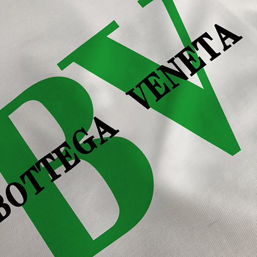 ボッテガヴェネタ ファッショントレンドプリント半袖Tシャツ
