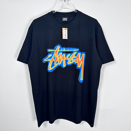ステューシーコピー  サーマルプリントTシャツ