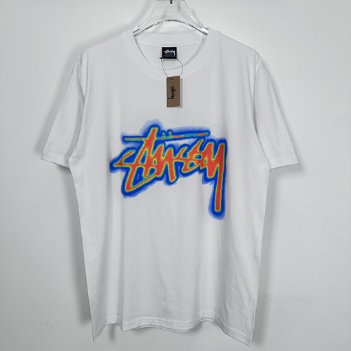 ステューシーコピー  サーマルプリントTシャツ