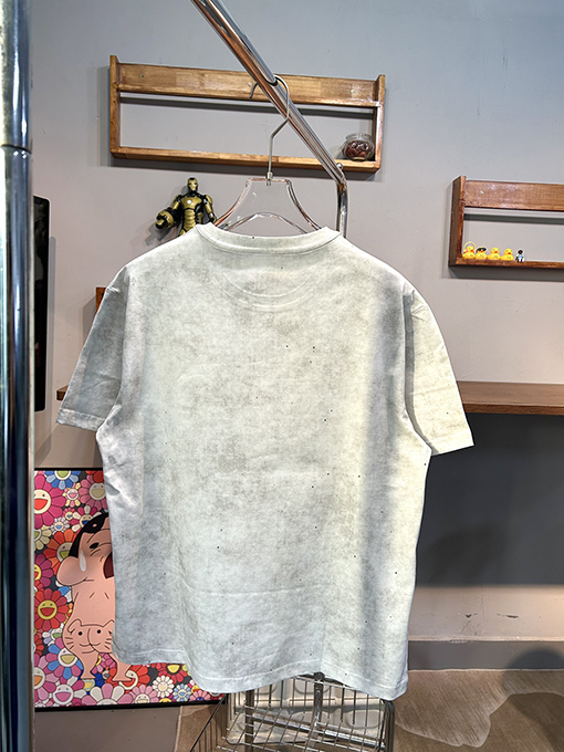 アレキサンダーワン キラキラインクジェットピンクハートプリント柄半袖tシャツ