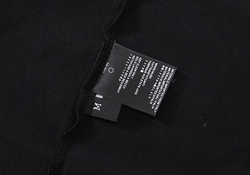 アミリ  アルファベットフラワーロゴクルーネックTシャツ