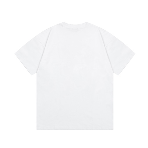 ロエベコピー 偽ポケットロゴ刺繍半袖Tシャツ