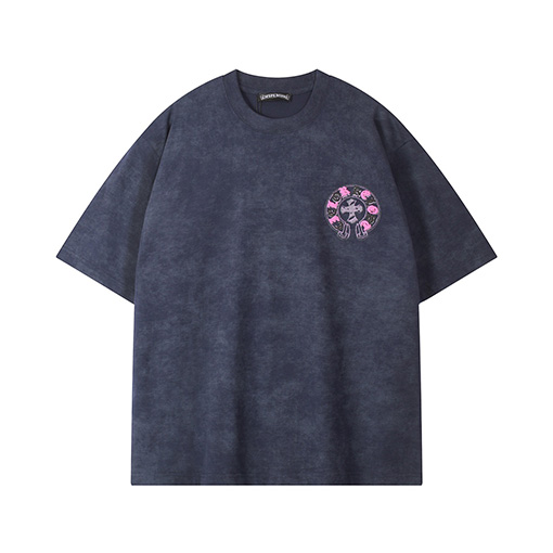 クロムハーツ クラシックトレンドファッション半袖Tシャツ