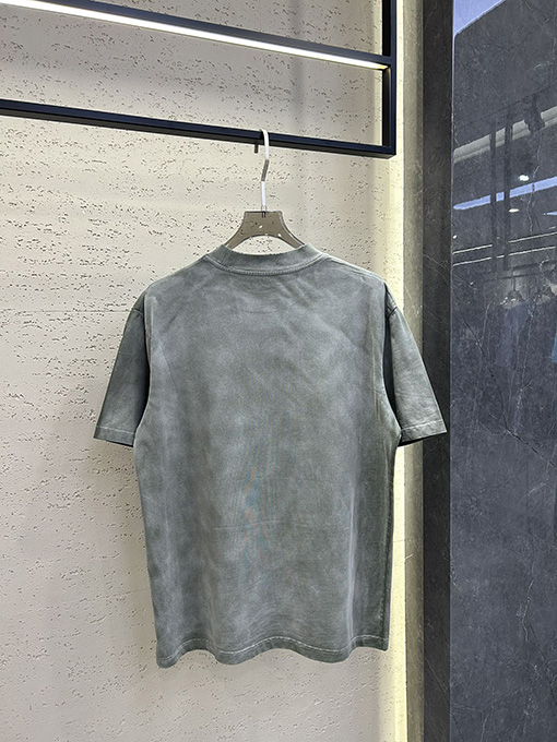 マルタンマルジェラ  古着ウォッシュプリント柄半袖Tシャツ