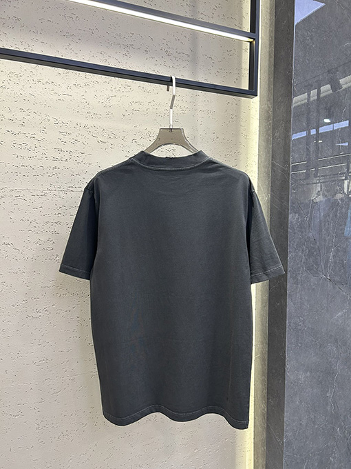 マルタンマルジェラ  古着ウォッシュプリント柄半袖Tシャツ