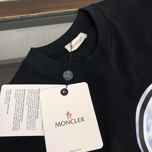 モンクレール 新しいメンズクルーネック半袖カップルTシャツ