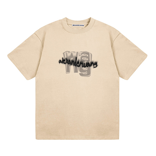 アレキサンダーワン アルファベットロゴプリント柄半袖Tシャツ