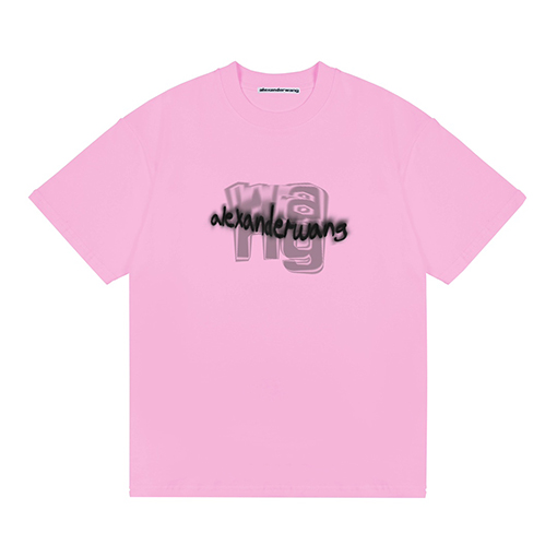アレキサンダーワン アルファベットロゴプリント柄半袖Tシャツ