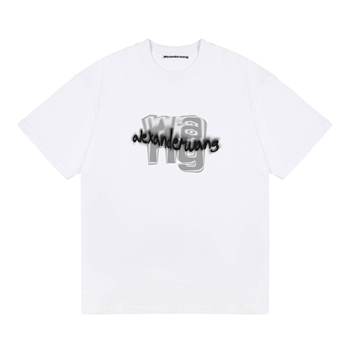 アレキサンダーワン アルファベットロゴプリント柄半袖Tシャツ