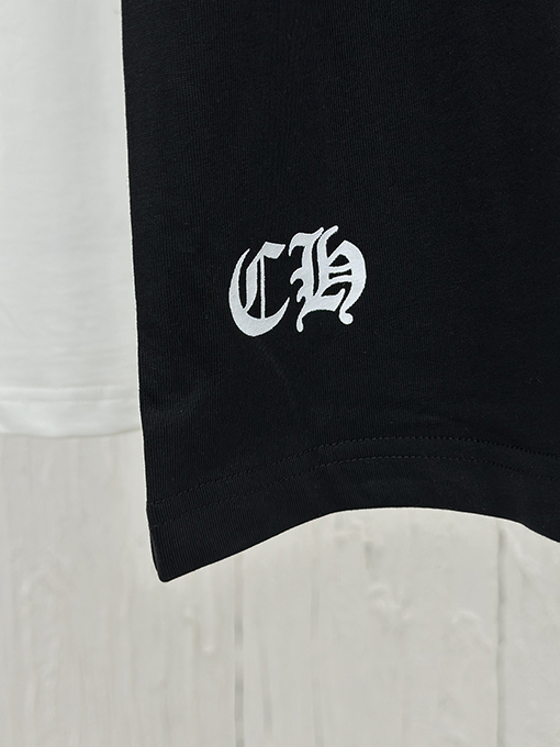 クロムハーツ カラフルな反射クロスプリントフォーム半袖Tシャツ