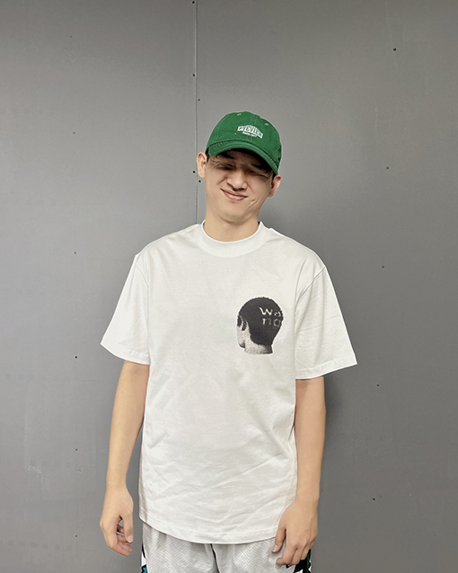アレキサンダーワン デザイン プリント半袖Tシャツ