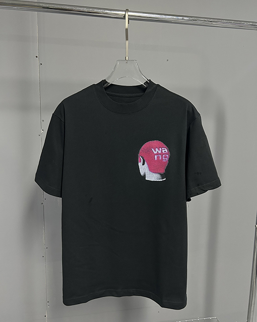 アレキサンダーワン デザイン プリント半袖Tシャツ