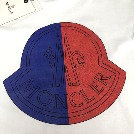 モンクレール メンズクルーネック半袖カップルTシャツ