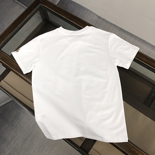 モンクレール メンズクルーネック半袖カップルTシャツ