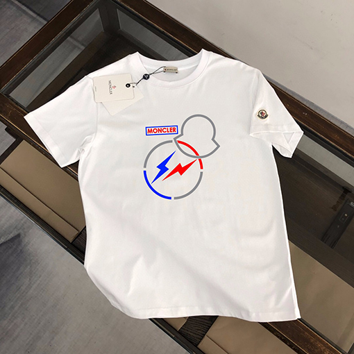 モンクレール トレンドロゴプリント半袖Tシャツ