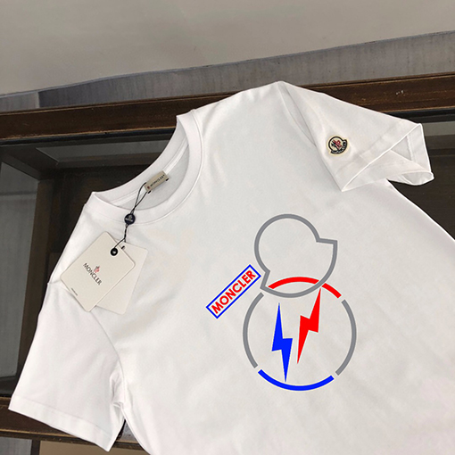 モンクレール トレンドロゴプリント半袖Tシャツ