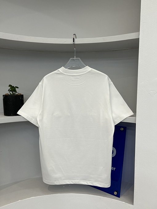 マルタンマルジェラコピー マスキングテープデジタルプリントアルファベット柄半袖Tシャツ