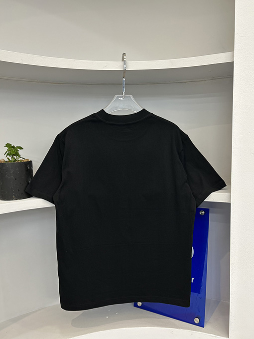 マルタンマルジェラコピー マスキングテープデジタルプリントアルファベット柄半袖Tシャツ
