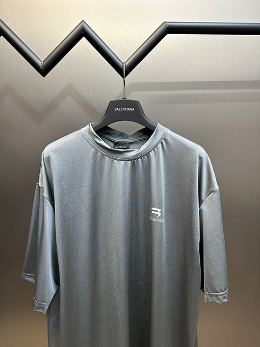 バレンシアガ  スポーツダブルフック半袖Tシャツ