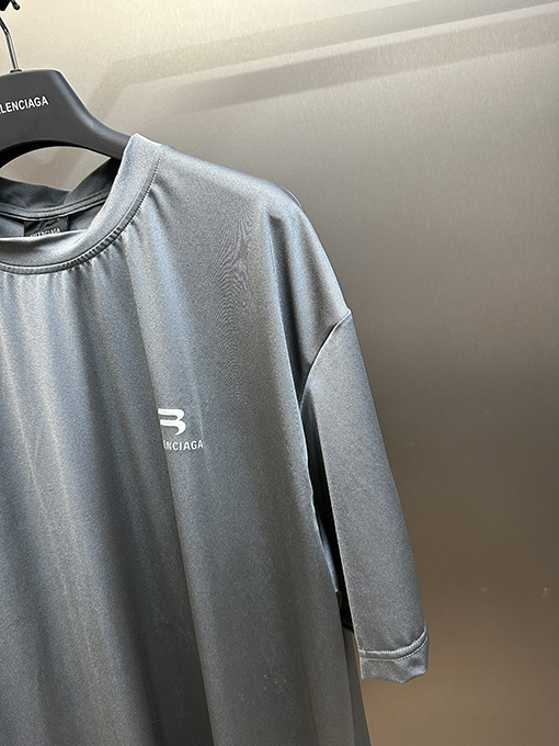 バレンシアガ  スポーツダブルフック半袖Tシャツ