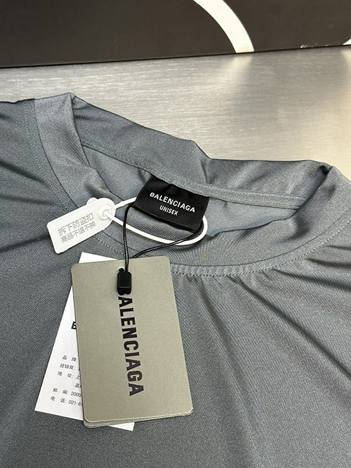 バレンシアガ  スポーツダブルフック半袖Tシャツ