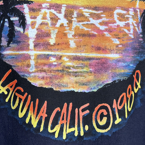 ステューシースーパーコピー サンセットビューココナッツビーチ半袖Tシャツ