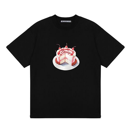 アレキサンダーワンコピー プリントファッション半袖Tシャツ