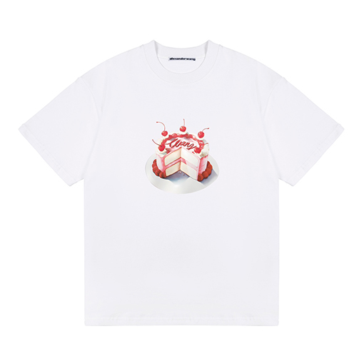 アレキサンダーワンコピー プリントファッション半袖Tシャツ