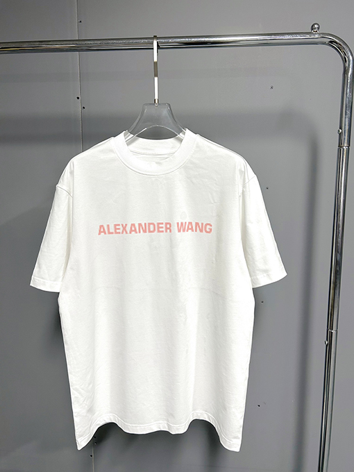 アレキサンダーワン モザイクレタープリント半袖Tシャツ