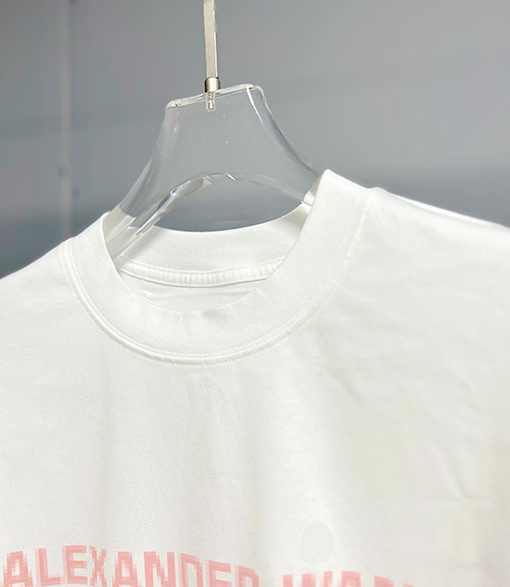 アレキサンダーワン モザイクレタープリント半袖Tシャツ