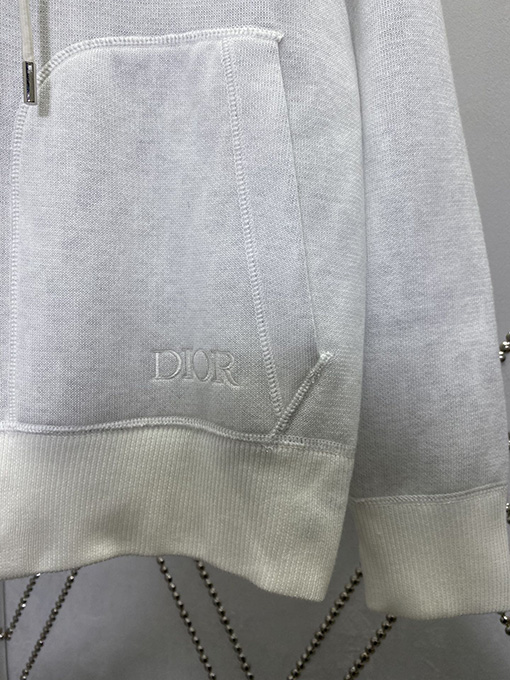 ディオール 新しい刺繍プリントフード付きスウェットジャケット