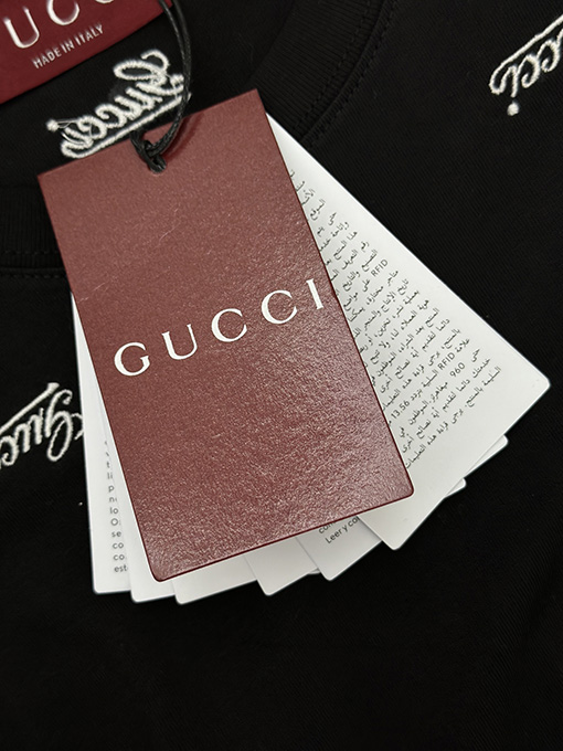グッチスーパーコピー 新しいロゴデザイン半袖Tシャツ