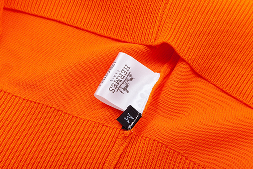 エルメス パッチワークカラーニット半袖Tシャツ
