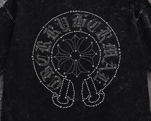 クロムハーツスーパーコピー  ラウンドネック半袖Tシャツ