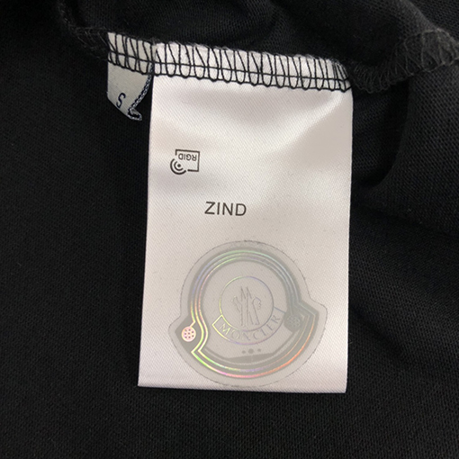 モンクレール シンプルな大気コットンプリント半袖Tシャツ