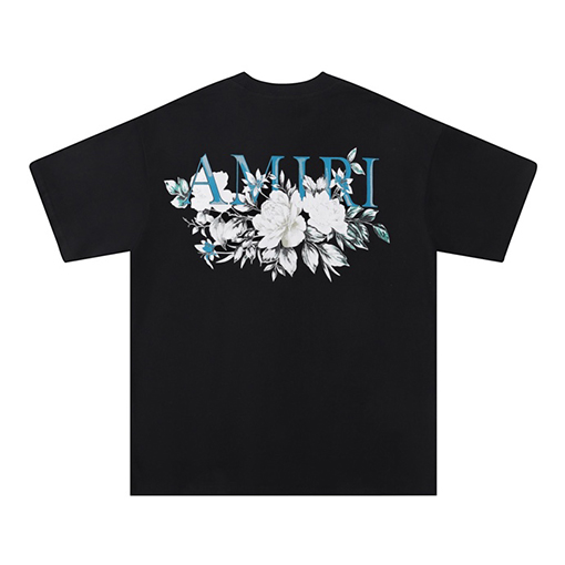 アミリスーパーコピー ハイストリートラウンドネック半袖Tシャツ