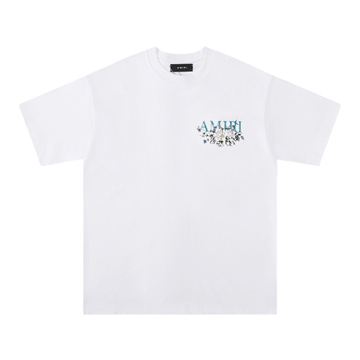 アミリスーパーコピー ハイストリートラウンドネック半袖Tシャツ