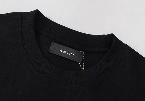 アミリスーパーコピー ハイストリートラウンドネック半袖Tシャツ