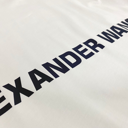 アレキサンダーワンコピー 発泡プリントファッション半袖Tシャツ