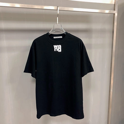 アレキサンダーワンコピー 発泡プリントファッション半袖Tシャツ