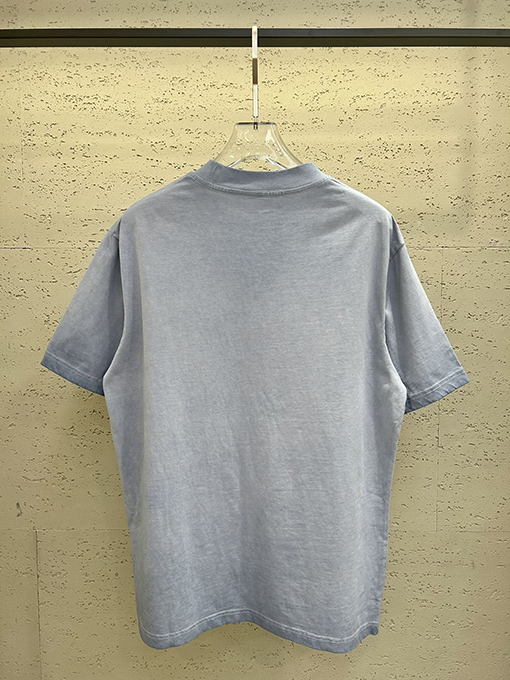 アレキサンダーワンコピー 洗い加工と立体感のあるプリントが特徴 短袖Tシャツ