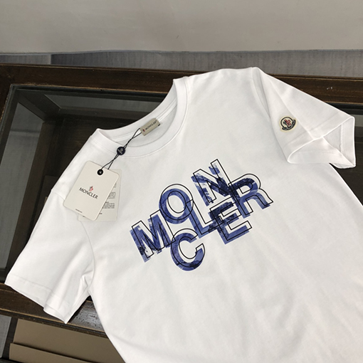 モンクレール ファッションクルーネックカジュアル半袖Tシャツ