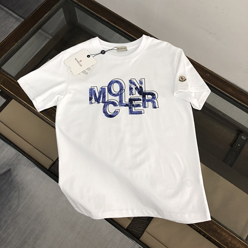 モンクレール ファッションクルーネックカジュアル半袖Tシャツ