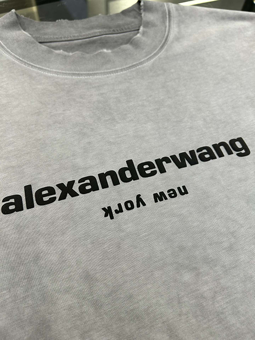 アレキサンダーワン ティーシャツ 洗い染めシリーズ ヒットショートスリーブTシャツ