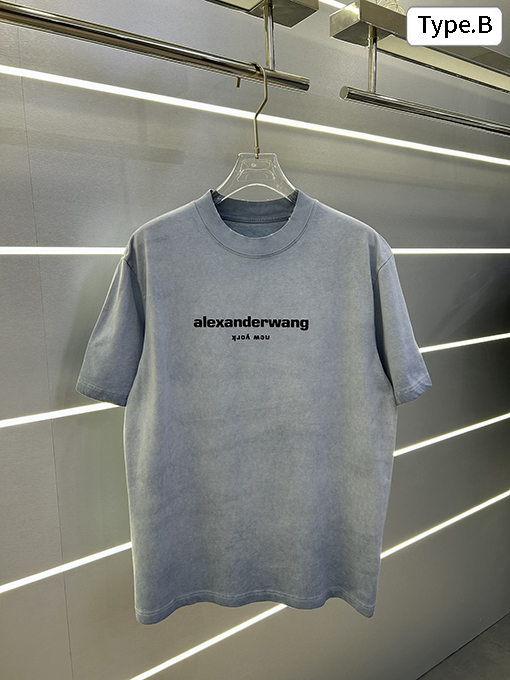 アレキサンダーワン ティーシャツ 洗い染めシリーズ ヒットショートスリーブTシャツ